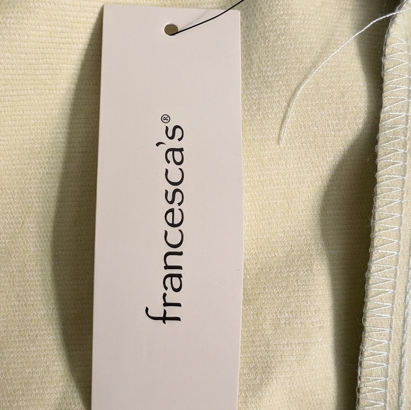 Francesca’s Paige Vegan Leather Light Blue Side Buckle Mini Skirt S - Picture 9 of 16